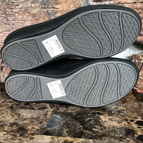 Clarks Cloudsteppers Step Rose Moon Slip-On Wedges - Picture 4 of 14